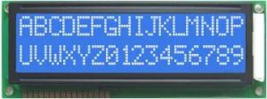 Blue Backlight LCD Display