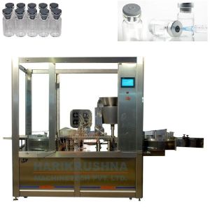 Automatic Two Heads Vial Injectable Liquid Filling Machine