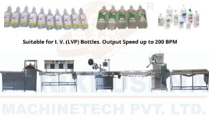 I. V. Bottle (Large Volume Parenteral) Packaging Line