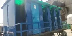 ARIHANT FRP Portable Mobile Toilet, Size : 4 X4 X 7 Ft