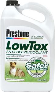 Prestone Low Tox coolant