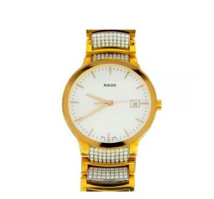 Diamond Studded Rado Watch