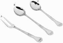 Stainless Steel Professional Solid Spoon