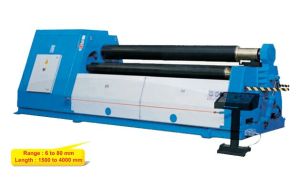 3 Roll Plate Bending Hydro-Mechanical Double Pre-Pinch