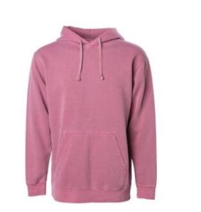 UNISEX MIDWEIGHT PIGMENT DYED HOODED PULLOVER