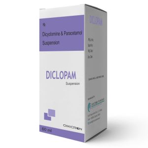 Dicyclomine and Paracetamol Suspension