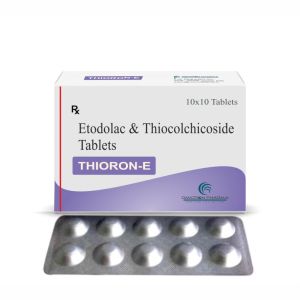 Etodolac And Thiocolchicoside Tablets