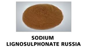Sodium Lignosulphonate