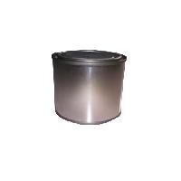printed round tin container