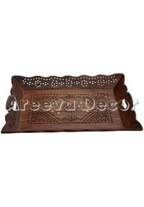 Carved Wooden Tray