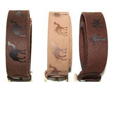 Real Leather Embroidery Belt