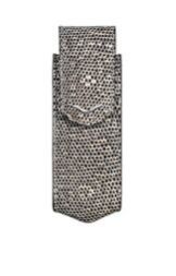 NATURAL LIZARD VERTICAL CASE WITH STAINLESS STEEL