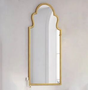 Designer Brass Mirror