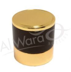 AWC-00034 GOLD BROWN Perfume Bottle