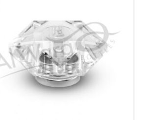 AWC-00051 Clear W-Silver Ring