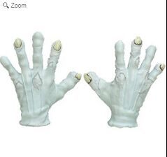 Evil Clown Gloves