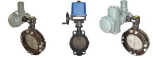 motorised butterfly valves