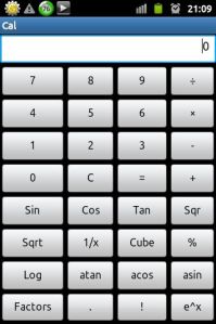 Scientific Calculator - Android application