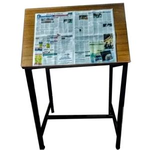 News paper reading stand