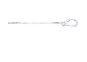 Restraint Twisted Rope Lanyard with One Side Loop and Other Side Hook