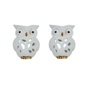 Ceramic Owl Tealight