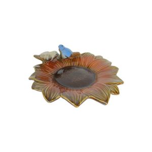 Ceramic Sunflower Tray