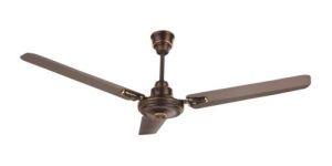 gold decora brown ceiling fan