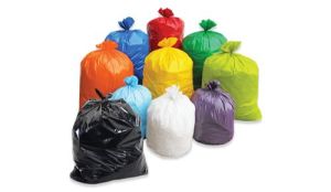 plastic garbage bag