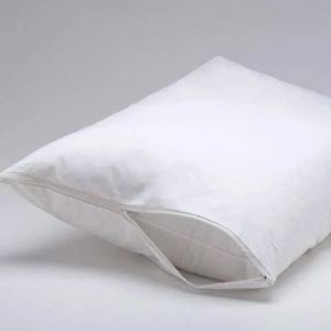 Cotton White Pillow Cover