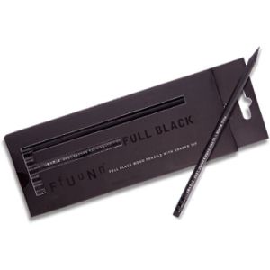 Full Black Pencils Pack of 10