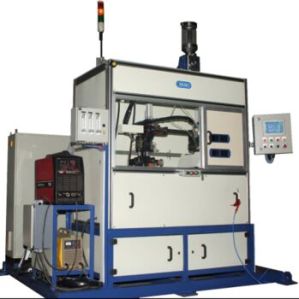 PTA EXHAUST VALVE WELDING MACHINE