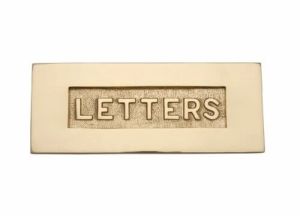 Crystal Embossed Letter