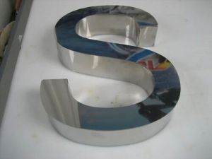 Stainless Steel 3D Letter