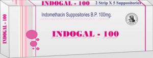 Indomethacin Suppositories B.P.100mg
