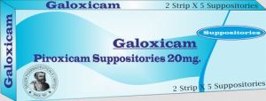 Piroxicam Suppositories 20mg