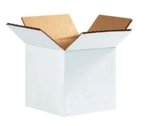 White Corrugated Box