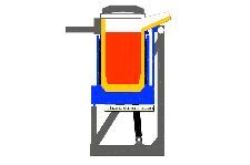 Mains frequency coreless induction furnaces