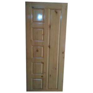 Coated Wooden Door