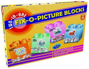 2 in 1 Fixo Blocls Educational Building Blocks Learning Game