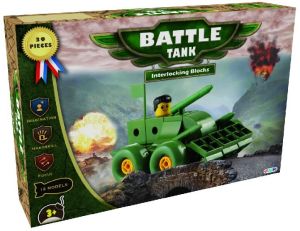 Battle Tank Educational Building Blocks