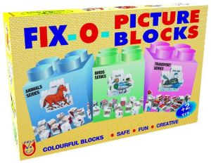 Fixo Blocks Educational Building Blocks Learning Game