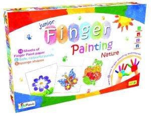Jr Finger Painting Creative Educational Preschool Game