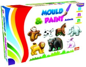 Mould & Paint Animals Creative Educational Preschool Game