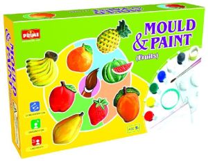 Mould Paint Fruits Creative Educational Preschool Game
