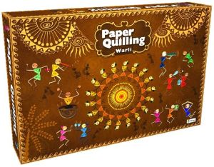 Paper Quilling - Warli Creative Art Paper Craft Learning DIY Kit