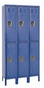 Hallowell Double Tier Lockers