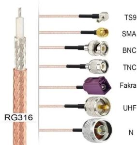 Solid Teflon RF Feeder Cable