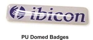 PU Domed Badge