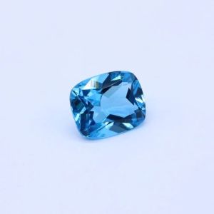 Blue Topaz Faceted Gemstone