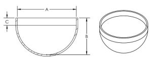 Custom Metal Hemispheres